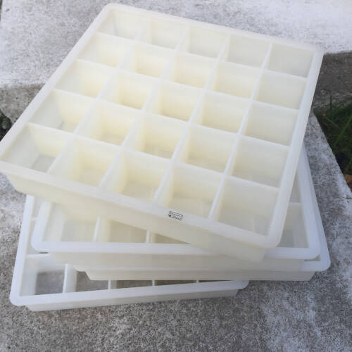 25 cube silicone soap mould