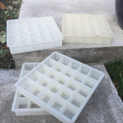 25 cube silicone soap mould
