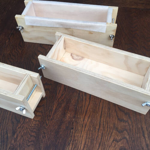 plywood soap mould box - custom made