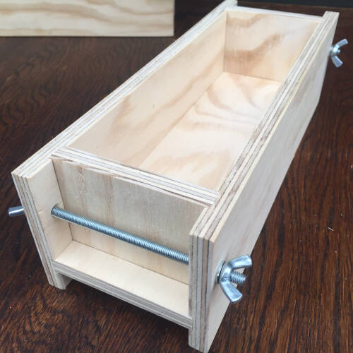 plywood soap mould box - custom made